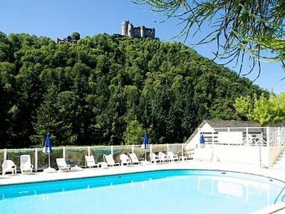 Hotel Logis Belle Rive Najac Exterior foto