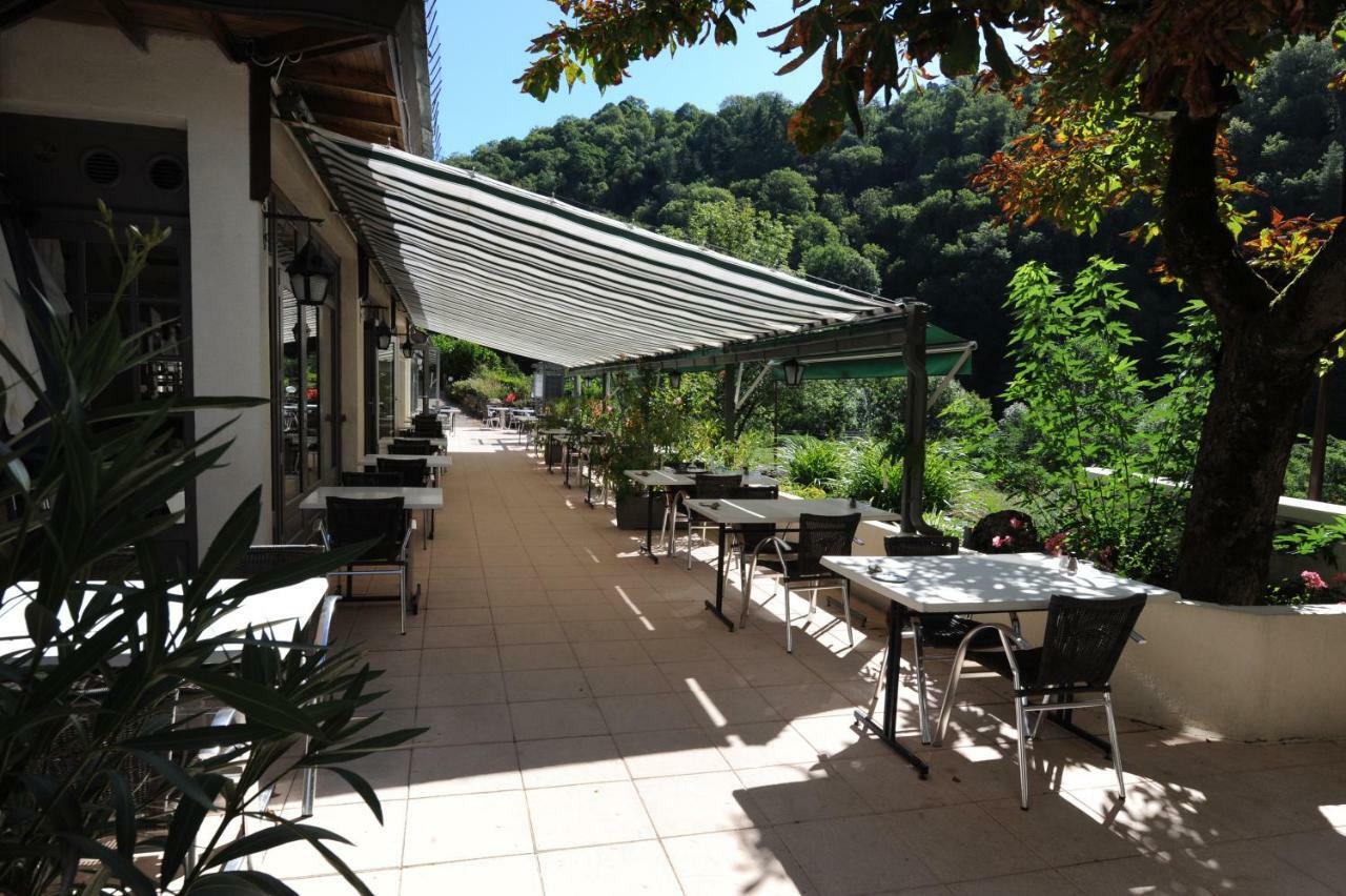 Hotel Logis Belle Rive Najac Exterior foto