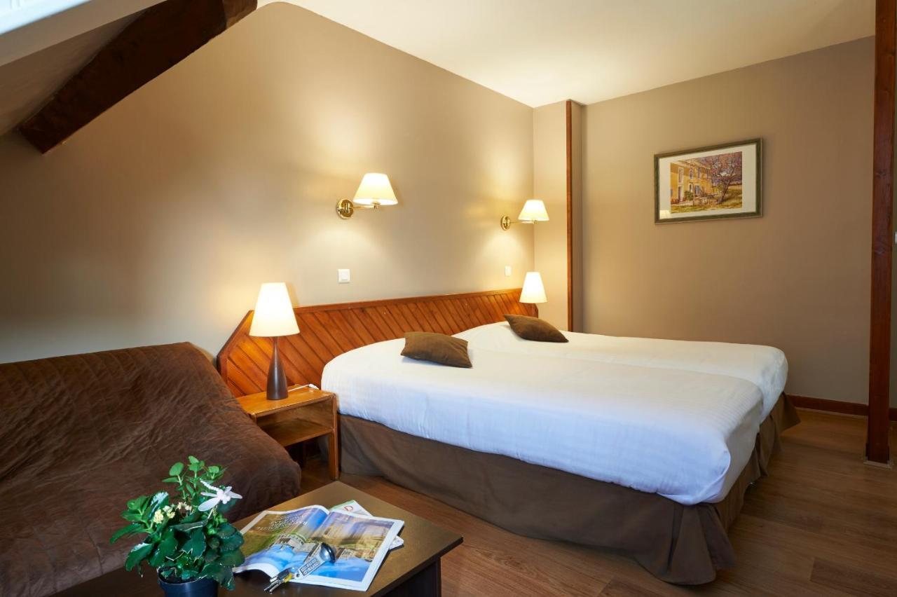 Hotel Logis Belle Rive Najac Exterior foto
